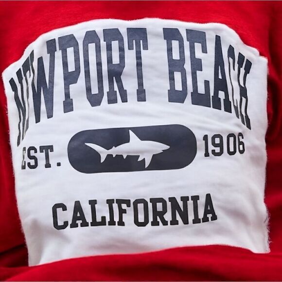 TANK TOP NEWPORT BEACH Est. 1906 CALIFORNIA ALSTYLE APPAREL ACTIVEWEAR MEDIUM - Picture 13 of 16